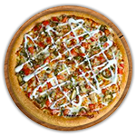 Flaming Fajita Pizza  10" 