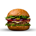 ½ Lb Beef Burger 