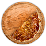½ Fried Pizza  Single 