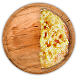 ½ Pizza Crunch  Single 